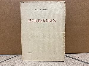 Image du vendeur pour Epigramas. mis en vente par LIBRERIA ANTICUARIA LUCES DE BOHEMIA
