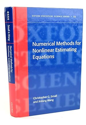 Seller image for NUMERICAL METHODS FOR NONLINEAR ESTIMATING EQUATIONS for sale by Stella & Rose's Books, PBFA