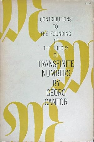 Imagen del vendedor de Contributions to the founding of the theory of Transfinite Numbers a la venta por Librodifaccia
