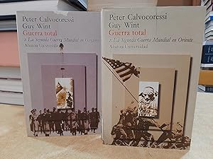 Imagen del vendedor de GUERRA TOTAL 2 VOLS: Vol. I: La Segunda Guerra Mundial en Occidente. Vol. II: La Segunda Guerra Mundial en Oriente. a la venta por LLIBRERIA KEPOS-CANUDA