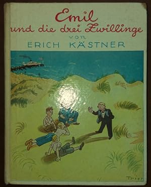 Bild des Verkufers fr Emil und die drei Zwillinge. Die zweite Geschichte von Emil und den Detektiven. zum Verkauf von buch-radel