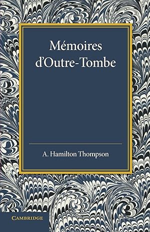 Seller image for Memoires D\ Outre-Tombe for sale by moluna