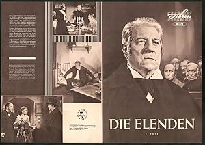 Seller image for Filmprogramm PFP Nr. 8 /59, Die Elenden, Jean Gabin, Bernard Blier, Regie: Jean-Paul Le Chanois for sale by Bartko-Reher