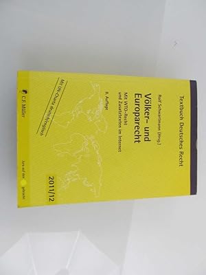 Seller image for Vlker- und Europarecht - Mit WTO-Recht und Zusatztexten im Internet for sale by SIGA eG