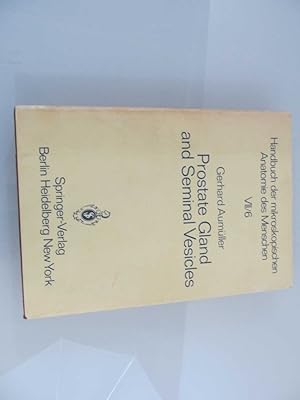 Seller image for Handbuch der mikroskopischen Anatomie des Menschen VII/6 Prostate Gland and Seminal Vesicles for sale by SIGA eG