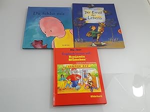 Konvolut 3 Bücher: Du fehlst mir; Der ernst des Lebens, Englisch lernen mit Benjamin Blümchen