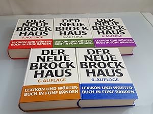 Der Neue Brockhaus Lexikon und Wörterbuch un 5 Bänden