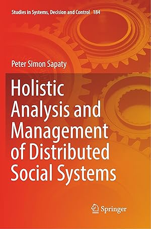Bild des Verkufers fr Holistic Analysis and Management of Distributed Social Systems zum Verkauf von moluna