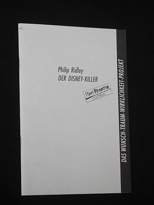 Image du vendeur pour Programmheft 5 Staatstheater Cottbus 1993/94. DER DISNEY-KILLER von Ridley [und] Deutsche Erstauffhrung DER DIEB von Koljada. Regie: Wera Herzberg; Reiner Flath, Ausstattung: Kristina Biedermann; Martin Fischer. Mit Hardy Halama, Jana Mattukat, Mathias Noack, Rolf-Jrgen Gebert; Thomas Harms, Hans-Peter Jantzen mis en vente par Fast alles Theater! Antiquariat fr die darstellenden Knste