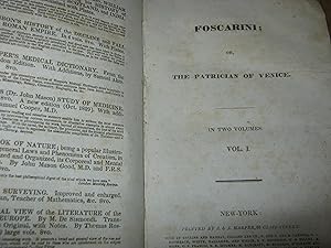 Foscarini; Or, The Patrician Of Venice. In Two Volumes.