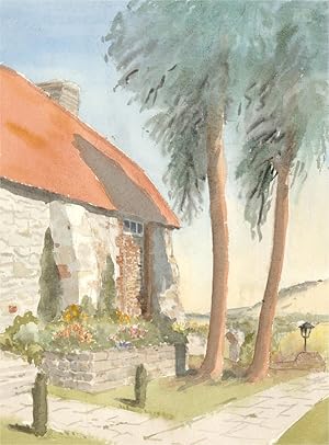 Bild des Verkufers fr Stewart Charles Hine (1928-2018) - Contemporary Watercolour, Two Trees zum Verkauf von Sulis Fine Art