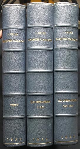 Bild des Verkufers fr Jacques Callot. Introdution de F. Courboin. Catalogue de L'Oeuvre Grav. Text. Illustrations 1 - 1428 zum Verkauf von Graphem. Kunst- und Buchantiquariat