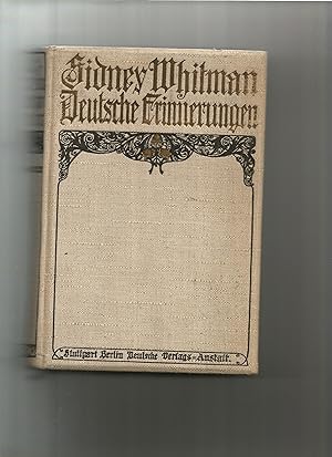 Image du vendeur pour Deutsche Erinnerungen. mis en vente par Sigrid Rhle