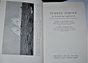 Image du vendeur pour FISHERY SCIENCE ITS METHODS AND APPLICATIONS mis en vente par O'Brien Books