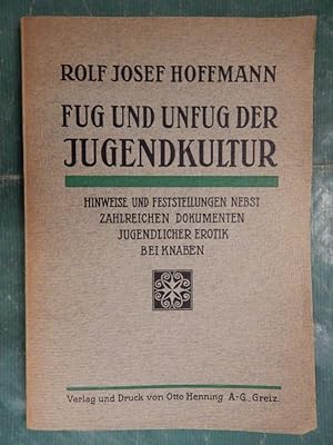 Fug und Unfug der Jugendkultur