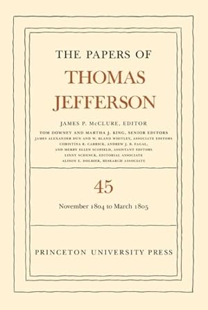 Immagine del venditore per Papers of Thomas Jefferson : 11 November 1804 to 8 March 1805 venduto da GreatBookPrices