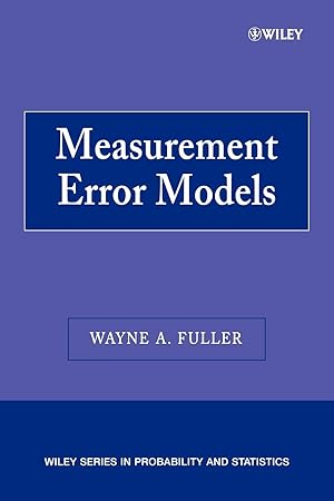 Imagen del vendedor de Measurement Error Models a la venta por moluna