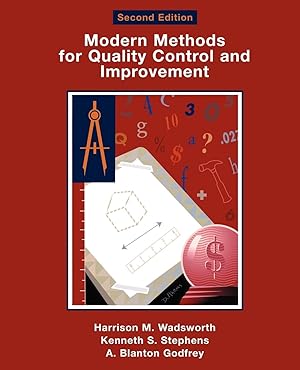 Immagine del venditore per Modern Methods for Quality Control and Improvment venduto da moluna