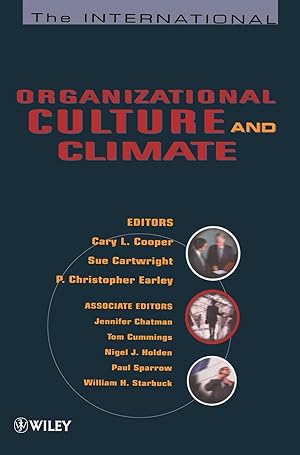 Bild des Verkufers fr Handbook of Organisatorial Culture and Climate zum Verkauf von moluna