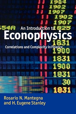 Imagen del vendedor de An Introduction to Econophysics a la venta por moluna