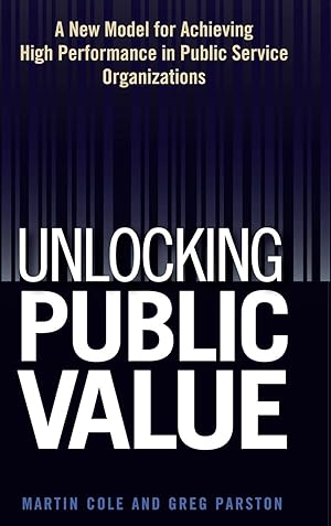 Bild des Verkufers fr Unlocking Public Value zum Verkauf von moluna