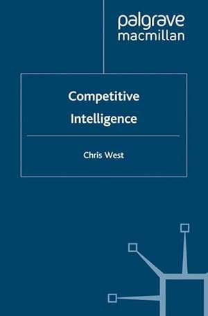 Bild des Verk�ufers f�r Competitive Intelligence zum Verkauf von moluna