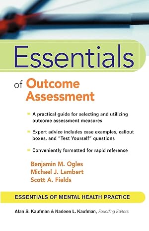 Image du vendeur pour Essentials of Outcome Assessment mis en vente par moluna