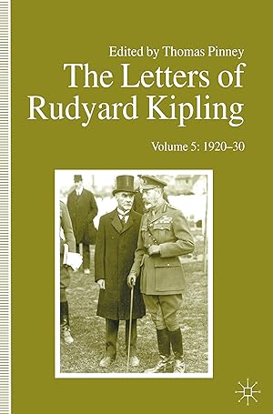 Immagine del venditore per The Letters of Rudyard Kipling venduto da moluna