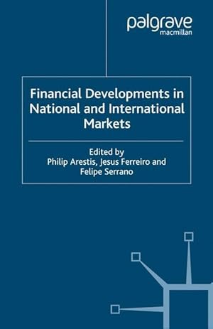 Bild des Verkufers fr Financial Developments in National and International Markets zum Verkauf von moluna