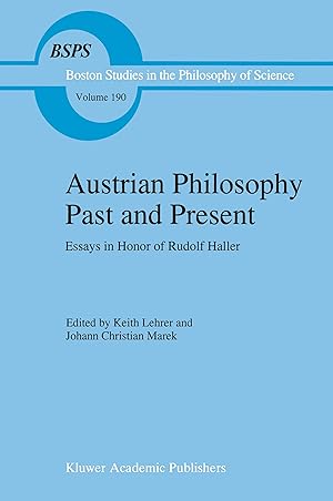 Seller image for Austrian Philosophy Past and Present for sale by moluna