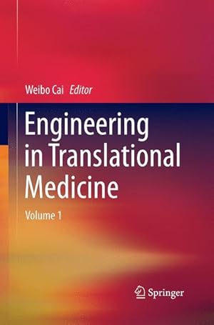 Bild des Verkufers fr Engineering in Translational Medicine zum Verkauf von moluna