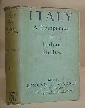 Bild des Verkufers fr Italy - A Companion To Italian Studies zum Verkauf von Eastleach Books