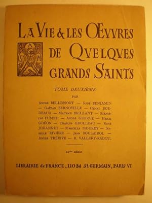 Imagen del vendedor de La Vie & les ouvres de quelques Grands Saints. Tomo Deuxieme a la venta por Librera Antonio Azorn