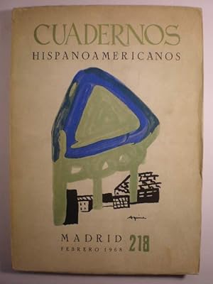 Imagen del vendedor de Cuadernos Hispanoamericanos 218 - Febrero 1968 a la venta por Librera Antonio Azorn