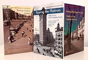 Group of 3 New York Landmarks Conservancy books: Touring Historic Harlem, Touring The Flatiron, T...
