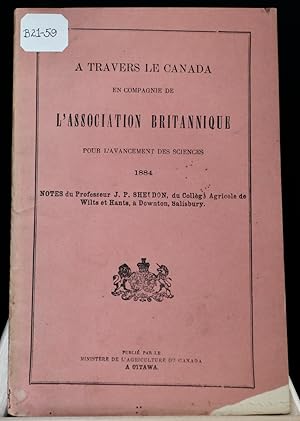 A travers le Canada en compagnie de l'Association britannique pour l'avancement des sciences 1884