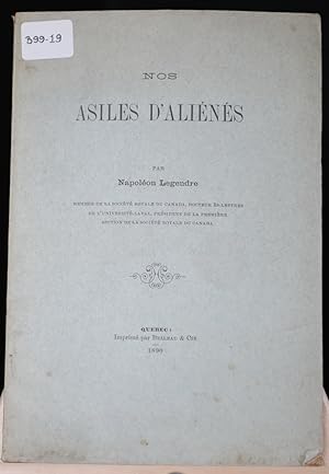 Nos asiles d'aliénés