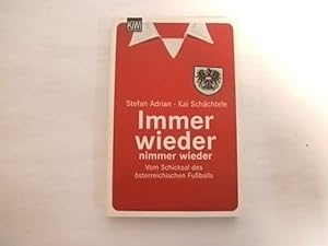 Seller image for Immer wieder nimmer wieder: Vom Schicksal der sterreichischen Fuballs. for sale by Der-Philo-soph