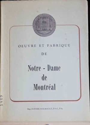 Oeuvre et fabrique de Notre-Dame de Montréal