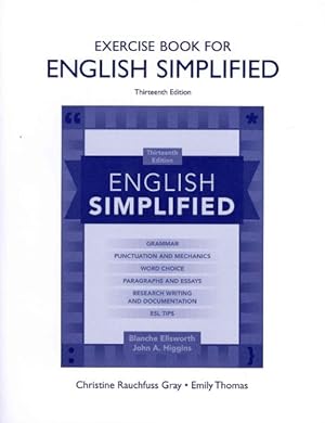 Imagen del vendedor de English Simplified Exercise Book a la venta por GreatBookPricesUK