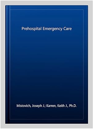 Imagen del vendedor de Prehospital Emergency Care a la venta por GreatBookPricesUK