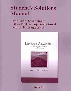 Imagen del vendedor de Linear Algebra With Applications a la venta por GreatBookPricesUK