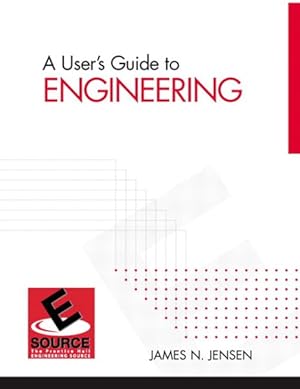 Seller image for User's Guide to Engineering for sale by GreatBookPricesUK