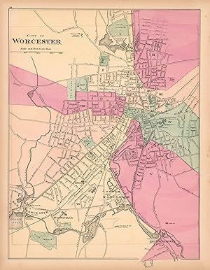 Bild des Verkufers fr City of Worcester zum Verkauf von Art Source International Inc.