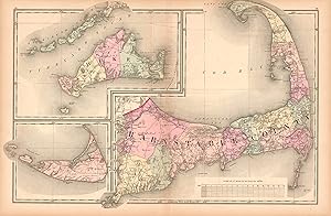 Imagen del vendedor de Map of Cape Cod a la venta por Art Source International Inc.