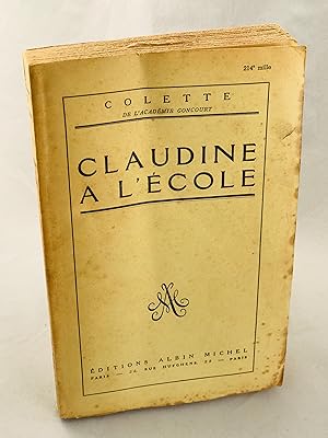 Seller image for Claudine a l'Ecole for sale by Lost Paddle Books, IOBA