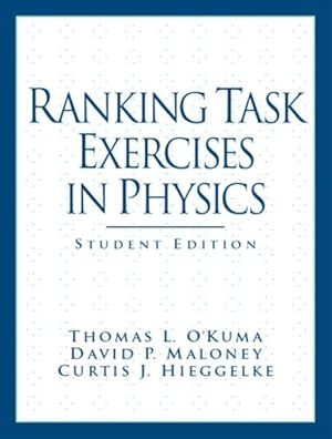 Imagen del vendedor de Ranking Task Exercises in Physics a la venta por GreatBookPricesUK