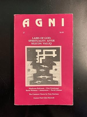 Seller image for AGNI 27: Lairs of God - Spirituality After Silicon Valley for sale by Last Word Books