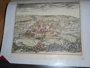 Imagen del vendedor de Original Early 18th Century Hand coloured Print of the Siege of Athlone 1691 a la venta por Dublin Bookbrowsers