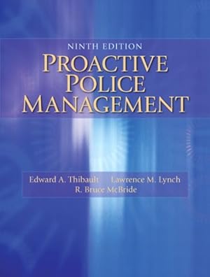 Imagen del vendedor de Proactive Police Management a la venta por GreatBookPricesUK